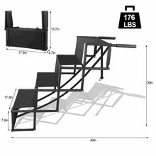 Load image into Gallery viewer, Foldable Dog Pet Steps Ramp Stairs