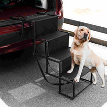 Load image into Gallery viewer, Foldable Dog Pet Steps Ramp Stairs