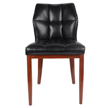 Load image into Gallery viewer, Stitched Faux Leather Upholstered Dining Side Chair (Set of 2)