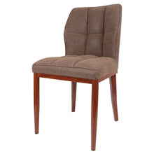 Load image into Gallery viewer, Stitched Faux Leather Upholstered Dining Side Chair (Set of 2)