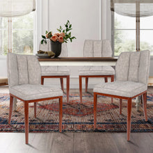 Load image into Gallery viewer, Stitched Faux Leather Upholstered Dining Side Chair (Set of 2)