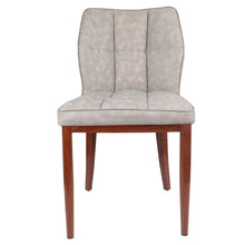 Load image into Gallery viewer, Stitched Faux Leather Upholstered Dining Side Chair (Set of 2)