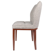 Load image into Gallery viewer, Stitched Faux Leather Upholstered Dining Side Chair (Set of 2)