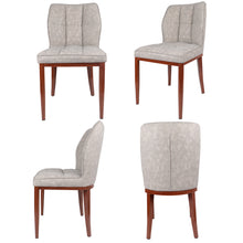 Load image into Gallery viewer, Stitched Faux Leather Upholstered Dining Side Chair (Set of 2)