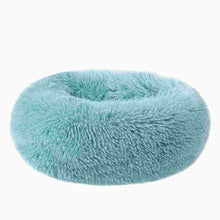 Load image into Gallery viewer, Round Plush Pet Bed for Dogs & Cats