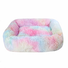 Load image into Gallery viewer, Rectangle Plush Pet Bed Dog Cat Puppy Crate Cushion Mat