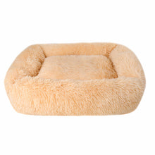 Load image into Gallery viewer, Rectangle Plush Pet Bed Dog Cat Puppy Crate Cushion Mat