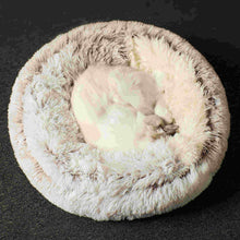 Load image into Gallery viewer, Plush Pet Cat Cave Bed Puppy Sleeping Kennel Nest
