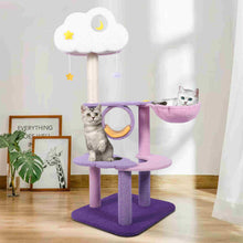Load image into Gallery viewer, 50" Cat Tree Climbing Tower Kitty Play Condo