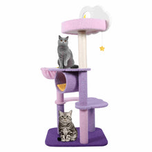 Load image into Gallery viewer, 50" Cat Tree Climbing Tower Kitty Play Condo