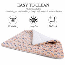 Load image into Gallery viewer, Ultra Soft Pet Bed Mat Dog Cat Crate Pad Reversible