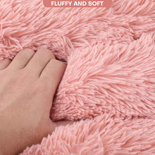 Load image into Gallery viewer, Plush Calming Pet Bed Crate Mat Pad for Dogs Cats