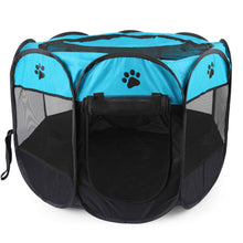 Load image into Gallery viewer, Portable Foldable Pet Playpen Dog Exercise Crate Kennel