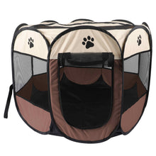Load image into Gallery viewer, Portable Foldable Pet Playpen Dog Exercise Crate Kennel