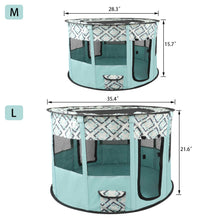 Load image into Gallery viewer, Portable Pet Playpen Dog Puppy Crate Kennel Fence