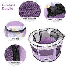 Load image into Gallery viewer, Portable Pet Playpen Dog Puppy Crate Kennel Fence