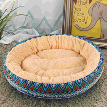 Load image into Gallery viewer, Round Pet Bed for Cats Small Dogs