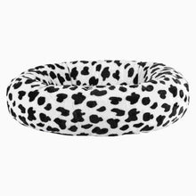 Load image into Gallery viewer, Round Dog Cat Pet Bed Crate Nest Milk Cow Print