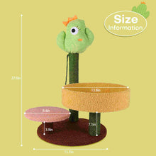 Load image into Gallery viewer, 27.6" Cat Tree Tower with Sisal Scratching Post