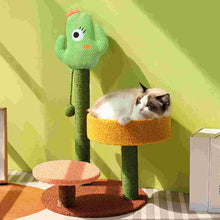 Load image into Gallery viewer, 27.6" Cat Tree Tower with Sisal Scratching Post