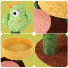 Load image into Gallery viewer, 27.6" Cat Tree Tower with Sisal Scratching Post