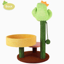 Load image into Gallery viewer, 27.6" Cat Tree Tower with Sisal Scratching Post