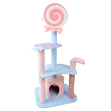 Load image into Gallery viewer, Cat Tree Tower Condo with Scratching Post Pink