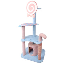Load image into Gallery viewer, Cat Tree Tower Condo with Scratching Post Pink