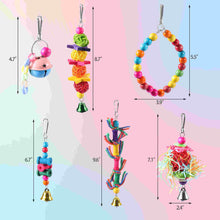 Load image into Gallery viewer, 10Pcs Bird Parrot Toy Bird Cage Hanging Toys