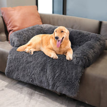 Load image into Gallery viewer, Plush Pet Bed Mat Couch Sofa Protector