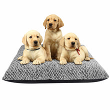 Load image into Gallery viewer, Plush Dog Bed Crate Pad Mat Pet Bed Machine Washable