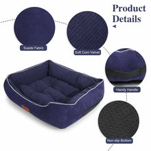Load image into Gallery viewer, Orthopedic Pet Bed Dog Cat Lounger Cuddler