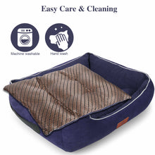 Load image into Gallery viewer, Orthopedic Pet Bed Dog Cat Lounger Cuddler