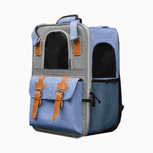 Load image into Gallery viewer, Pet Travel Carrier Backpack Cat Dog Foldable Back Bag