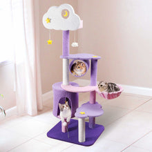 Load image into Gallery viewer, 59" Cat Tree & Condo Scratching Post Tower