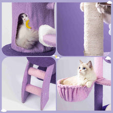 Load image into Gallery viewer, 65" Large Cat Tree Scratching Condo Tower Furniture
