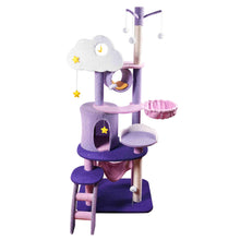 Load image into Gallery viewer, 65" Large Cat Tree Scratching Condo Tower Furniture
