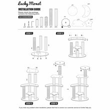 Load image into Gallery viewer, 32" Multi-Level Cat Tree Climbing Tower