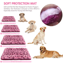 Load image into Gallery viewer, Ultra Soft Pet Bed Mat Reversible Fleece Crate Pad