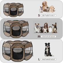 Load image into Gallery viewer, Portable Pop Up Exercise Playpen Pet Tent for Cats Dogs