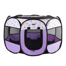 Load image into Gallery viewer, Portable Pet Playpen Exercise Pen Folding Crate