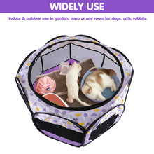 Load image into Gallery viewer, Portable Pet Playpen Exercise Pen Folding Crate