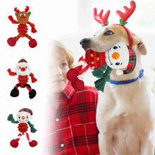 Load image into Gallery viewer, Xmas Squeaky Dog Chew Toys for Small Medium Dogs