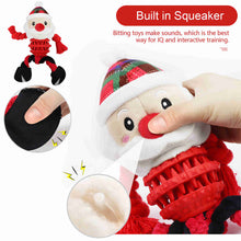 Load image into Gallery viewer, Xmas Squeaky Dog Chew Toys for Small Medium Dogs