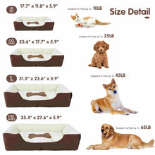Load image into Gallery viewer, Pet Dog Bed Soft Warm Puppy Cushion Mattress