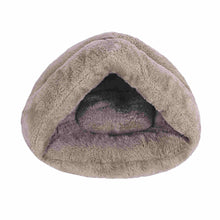 Load image into Gallery viewer, Cat Bed Cave Hooded Puppy Bed