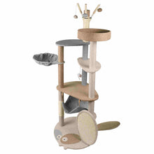 Load image into Gallery viewer, 56 Inch Cat Tree Tower Cat Furniture