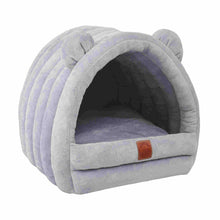 Load image into Gallery viewer, Pet Cave Bed Sleeping House Tent Kennel