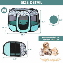 Load image into Gallery viewer, Portable Pet Playpen Travel Tent For Dog Cat