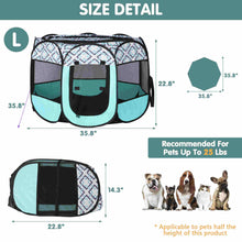 Load image into Gallery viewer, Portable Pet Playpen Travel Tent For Dog Cat